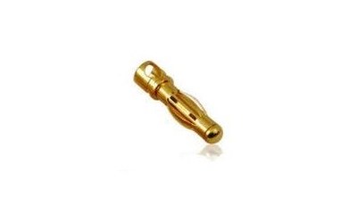 Goldkontakt 3.5 mm Stecker 40A  (2 Stück)