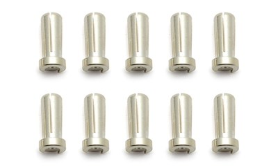 Low-Profile Bullet Connectors, 5x14 mm, qty 10