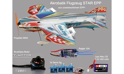 Kunstflug Flugzeug Star EPP