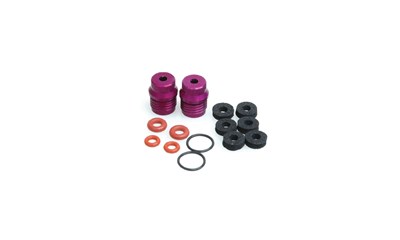 Purple Alloy Shock Seal Housing (pr)