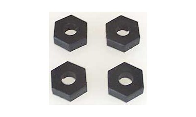 Wheel Hex ; pin axle - SST  (pk 4)