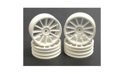 Wheel; 12 spoke 20mm - White (4 Stück)