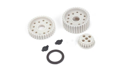 Pulleys; Fr; Rr; 20t - Mi1