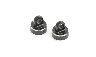 Race Shock Top Cap (2 Stück) - Black Unvented