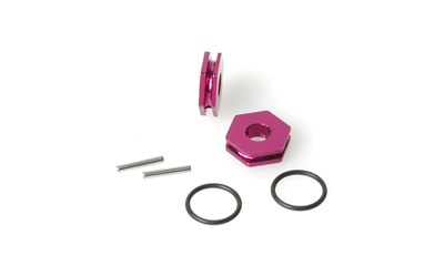 Wheel Hex; Slim+O ring - Mi4LP (2 Stück) (Aluminium)