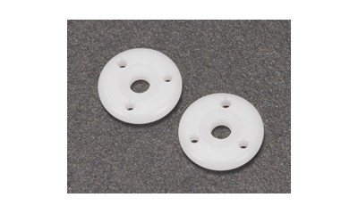 Big Bore Rounded Pistons; 3 Hole (White)  pr