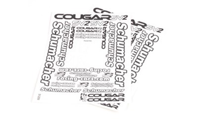Decal sheet - Cougar SV2  pk2