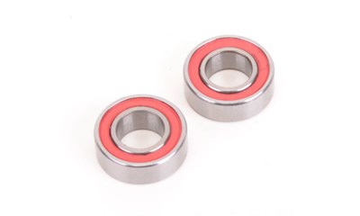 Kugellager - 6x12x4 Red Sealed (2 Stück)