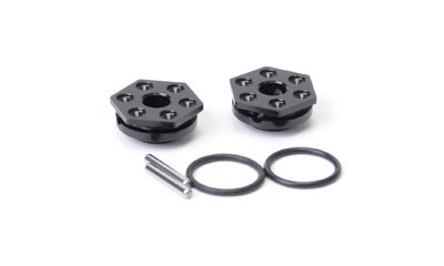 Wheel Hex Front - 2WD -pr (Aluminium)