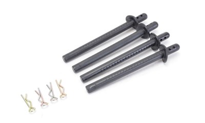 Body Posts and R Clips- Mi5evo  (pk 4)