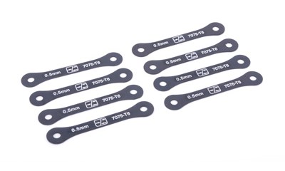 wishbone spacers - Mi5evo (8 Stück) (Aluminium)