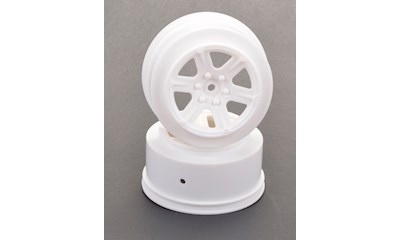 Short Course Wheel - White +3 offset pr