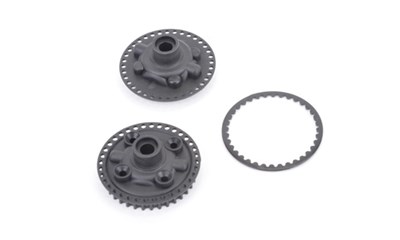 Gear Diff Pulley, Cover and Fence - Mi6