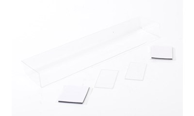 Touring Car Wing + 2 End Plates - Clear