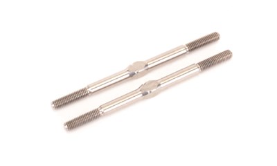 Titanium Turnbuckle - 53mm - Silver - pr
