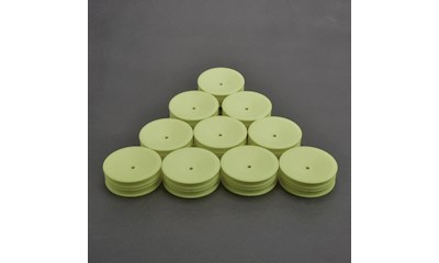 Wheel Front Slim 2WD - Neon Yellow - 5pr