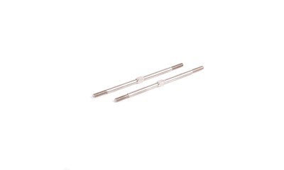 Titanium Turnbuckle - 76mm - Silver - (pr)
