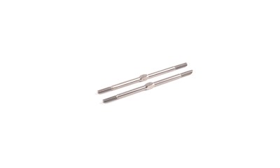 Titanium Turnbuckle - 71mm - Silver (pr)