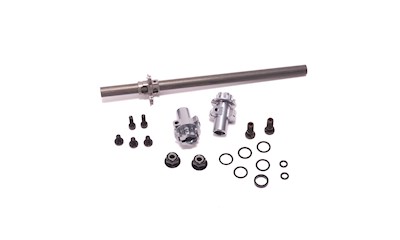 Spool Axle & Clamp Set (Hex Wheel) - Atom 3