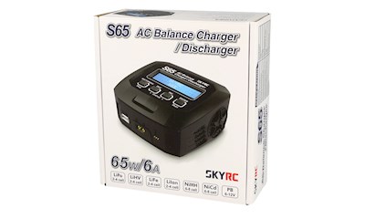 S65 AC Ladegerät LiPo 2-4s 6A 65W Entladen 2A 10W