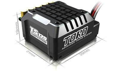 TORO TS120 Aluminum Schwarz