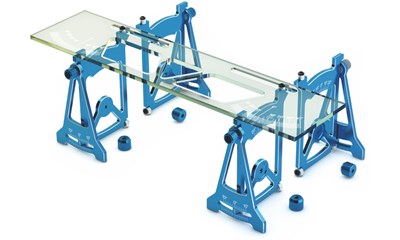 Einstellehre für 1:10 Tourenwagen (Elektro & Nitro) Blau