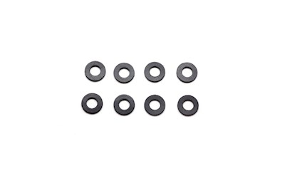 RUBBER BODY MOUNT SPACER M (6x12x1.0mm/8pcs)