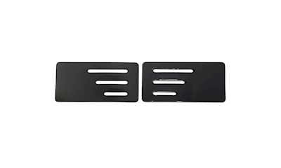 WING ENDPLATE with SLIT for 1/10 TC (Black/0.5mm/2pcs)