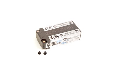 Sunpadow LiPo 5400-2S2P-7.4V-120C Shorty Platin