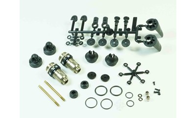 1/10 PRO Dämpfersatz Vorne Long Travel