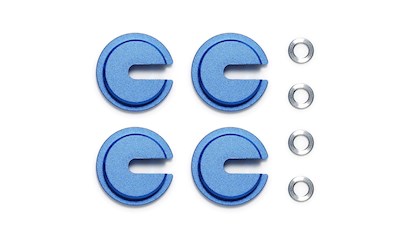Lo-Mount Aluminum Retainers for Large Dia. Springs (4)