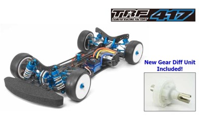 TRF417 Chassis Kit (mit Kegeldifferential Version II)