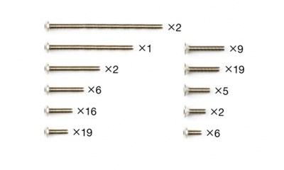 FF-04 EVO Titanium Screw Set