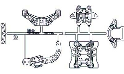FF-03 M Parts (Damper Stay)