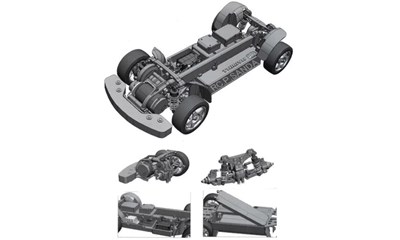 XV-01 Chassis Lower Deck