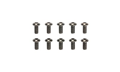 3x6mm Steel Hex Head Screws (10)
