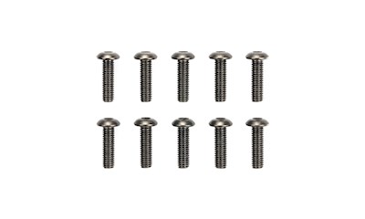 3x10mm Steel Hex Head Screws (10)