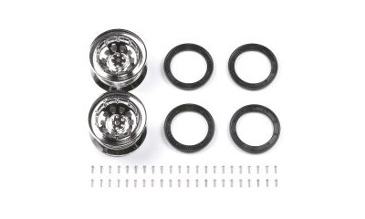 CR-01 40 Metal Plated Wheels 2pcs