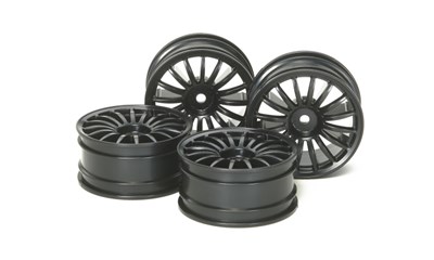Black 18-Spoke Wheel, 26mm Offset +2 (4 Stück)