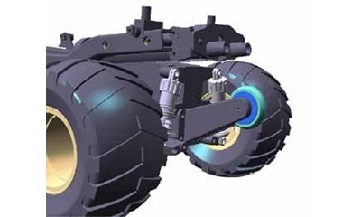 Special Wheelie Roller Set (Blue)