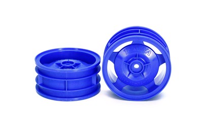 4WD Buggy Front Star-Dish Wheels (blue)