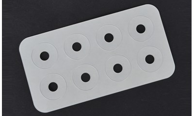 RC Body Mount Hole Clear Patches