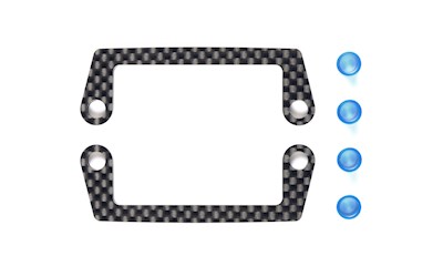 TC-01 Carbon Battery Holders