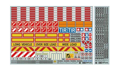 Sticker Set Truck & Trailer