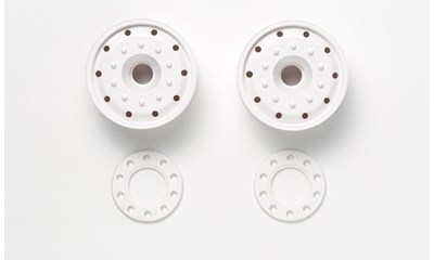 Ball Bearing Wheels 30mm white (2)