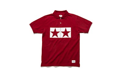 JW Tamiya Polo Shirt Red XL