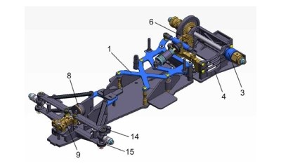 F104X1 Chassis Kit