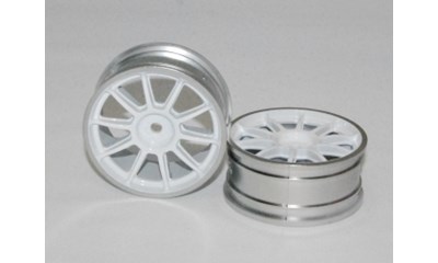 MN 10-Spoke Wheels (white & chrome rims/0)