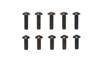 Aluminum Hex Head Screw Set black