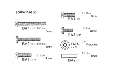 Screw Bag A for 56302